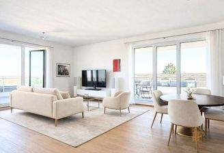 Wohn- und Essbereich visualisiert