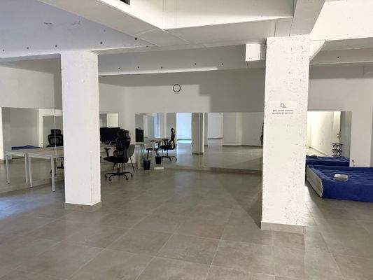 Blick in das Untergeschoss