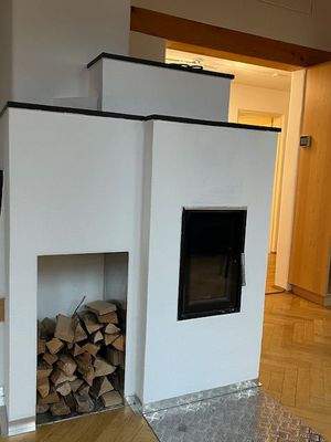 Gemütlicher Kachelofen (Grundofen)