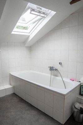 Das Badezimmer im 2. OG - Whg. 3