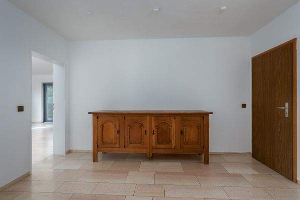 Eingangsbereich der Erdgeschosswohnung