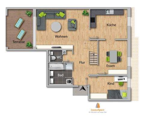 Grundriss Obergeschoss