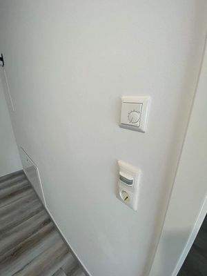 Flur mit Fußbodenheizung