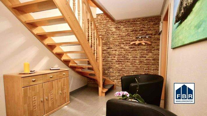 Flur im Kellergeschoss