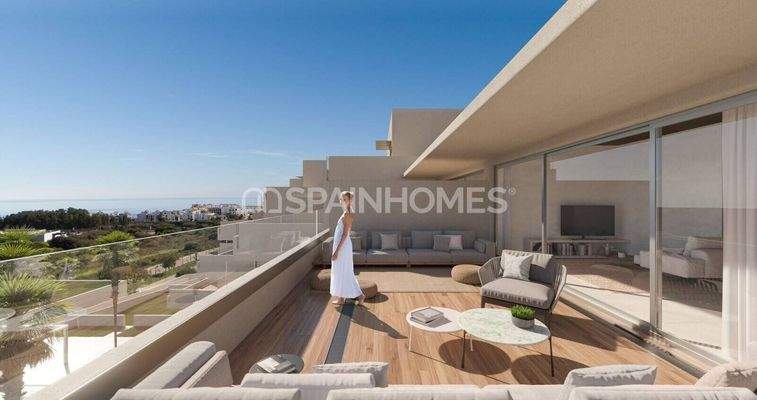 Stylish Contemporary Properties with Sea View in Estepona