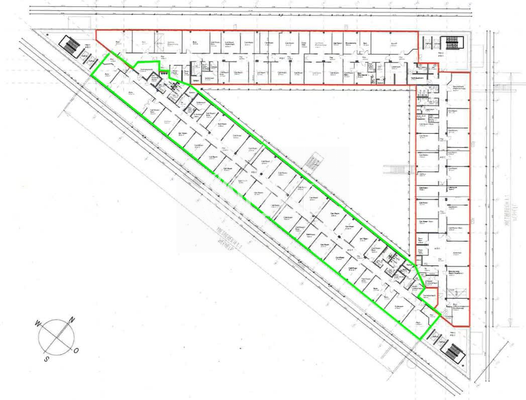 1. OG - 1.277,18 m² @ Deka Imm