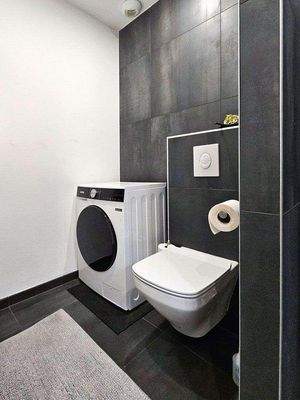 Platz für Waschmaschine