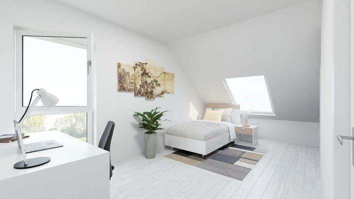 Visualisierung 2. DG Zimmer