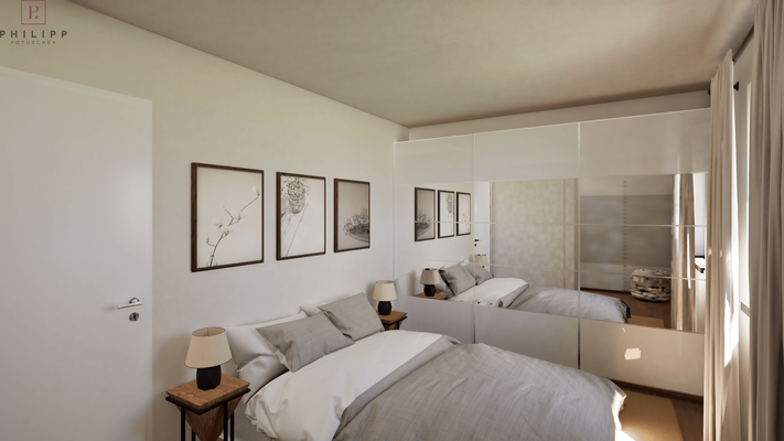 Visualisierung Schlafzimmer