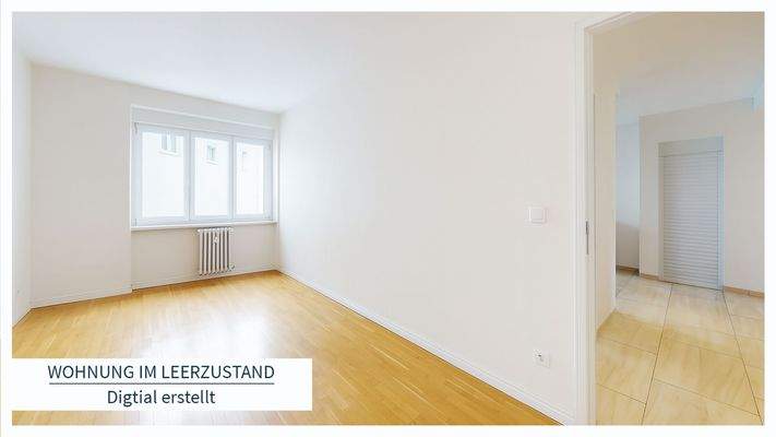 Wohnung im Leerzustand