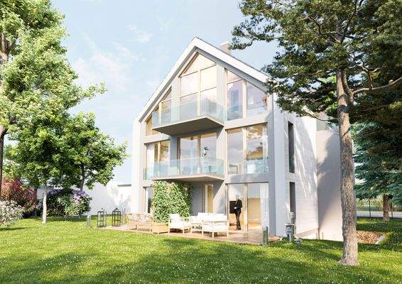 Gartenansicht Visualisierung