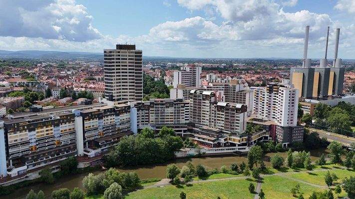 Luftaufnahme: Ihmezentrum