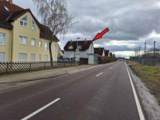 Zufahrtsstraße von Ascherleben Richtung Westdorf