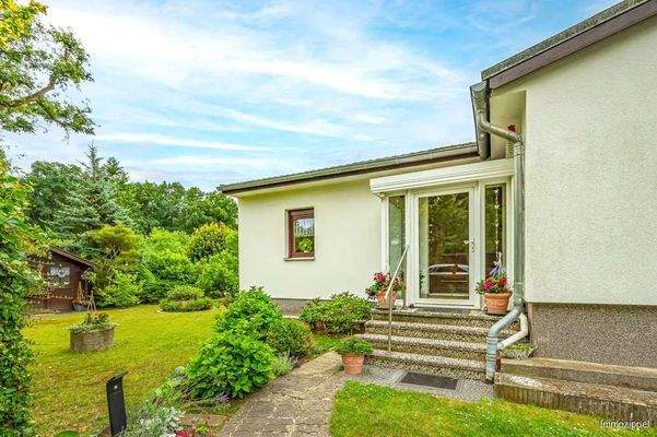 Hauseingangsbreich mit Windfan