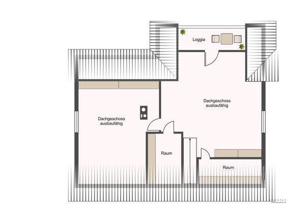 Grundriss Dachgeschoss