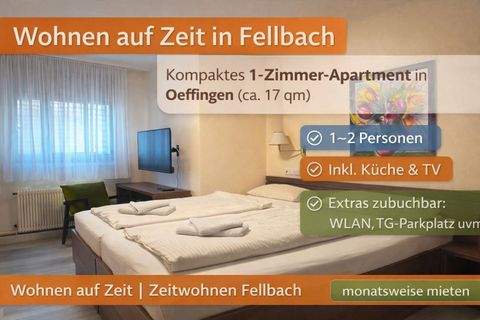 Fellbach-Oeffingen Wohnen auf Zeit, möbliertes Wohnen