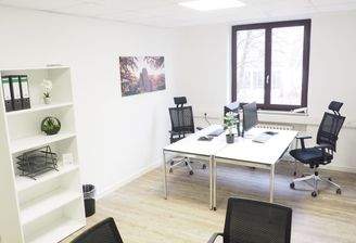 Beispiel möbliertes Büro