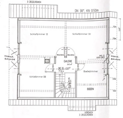 Grundriss Obergeschoss