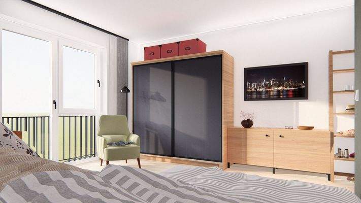 Einrichtungsbeispiel Pflegezimmer