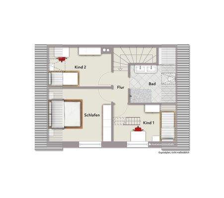 Grundriss Dachgeschoss