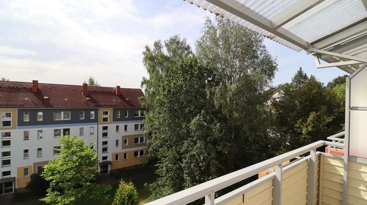 Blick vom Balkon 