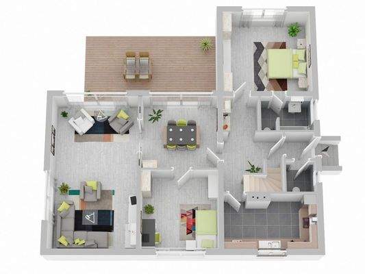 Grundriss Erdgeschoss