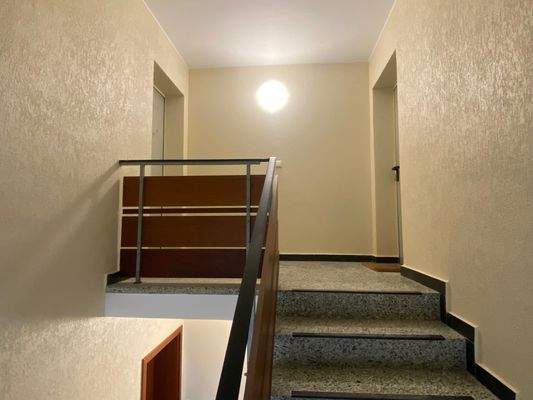 Treppenhaus in den Dachboden