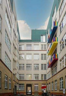 Hausansicht vom Innenhof