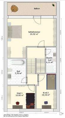 Grundriss Dachgeschoss