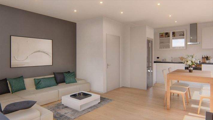 Wohn- und Essbereich
