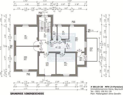 Grundriss 1. Obergeschoss