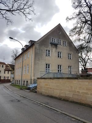 Blick von der Straße, Verwaltungsgebäude &quot;Neubau&quot;