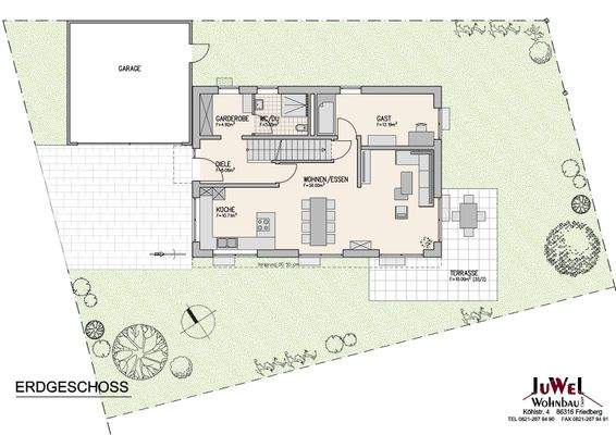 Grundriss Erdgeschoss