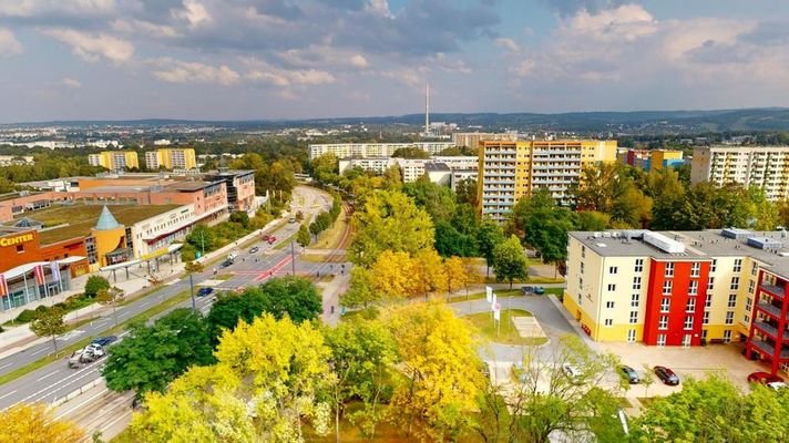 Ausblick Balkon