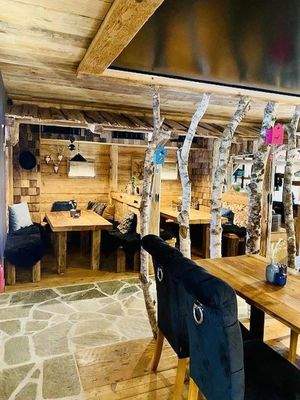 Restaurant mittlerer Bereich