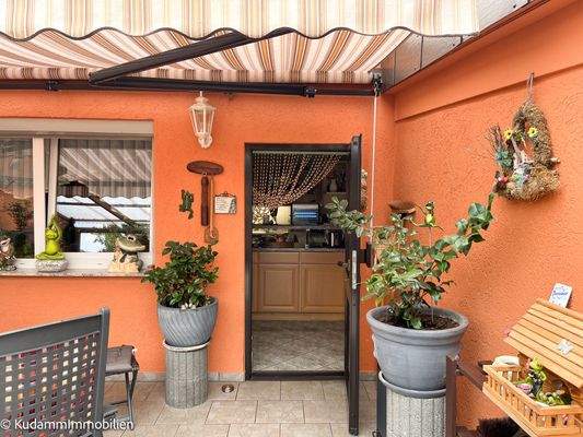 Terrasse an der Küche