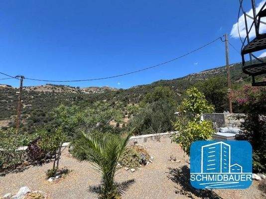 Kreta, Krevvatas: Charmantes Haus mit herrlichem Meerblick zur Südküste zu verkaufen