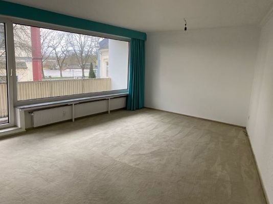 Wohnzimmer mit Blick zur Weser