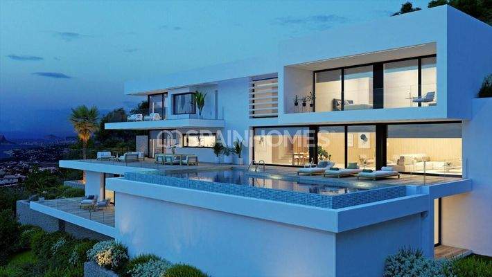 Sea Views Luxury Property in Benitachell, Alicante.