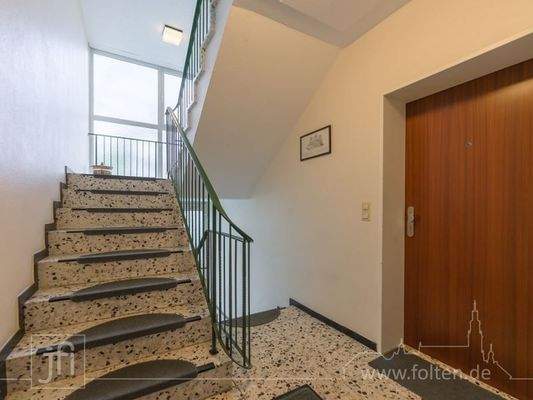 gepflegtes Treppenhaus