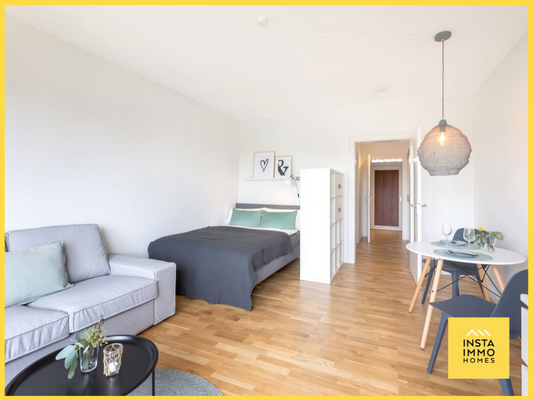 Stresemannallee 56, OG3, Wohn- und Schlafzimmer