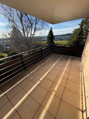 Balkon Wohnzimmer, Blick nach Süden