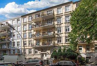 Blick auf das Wohnhaus