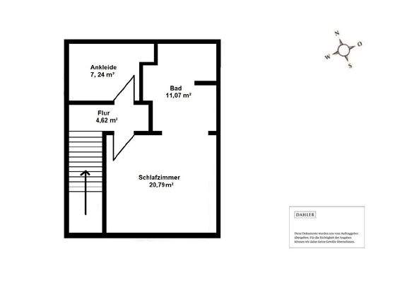Grundriss Obergeschoss Fertig