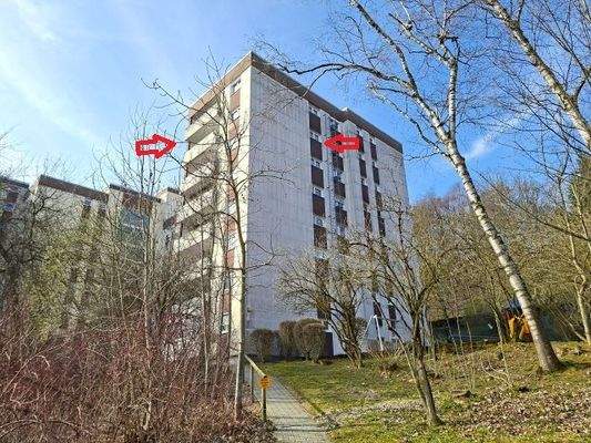 Mehrfamilienhaus Nordost-Ansicht 