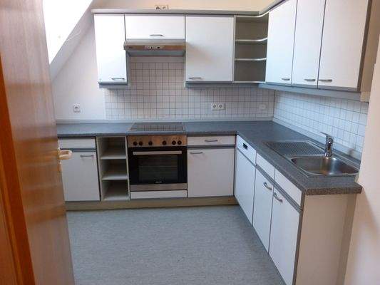 Küche mit Einbauküche