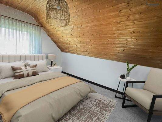 Schlafzimmer Visualisierung