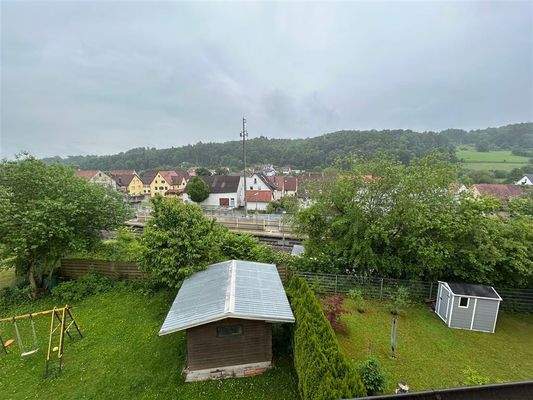 Blick aus der Küche