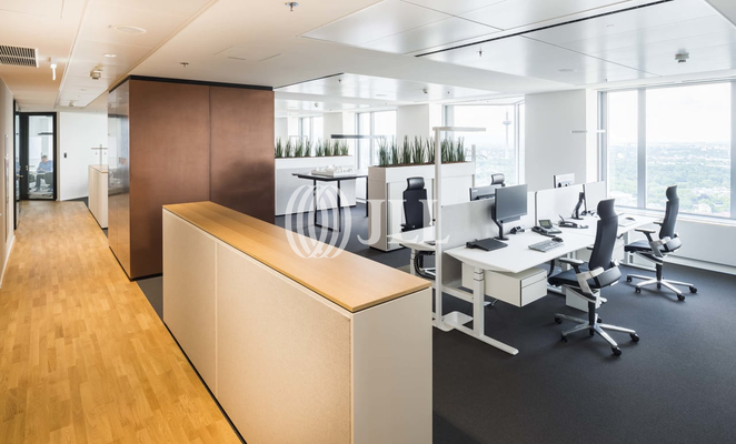 Innenansicht Großraumbüro