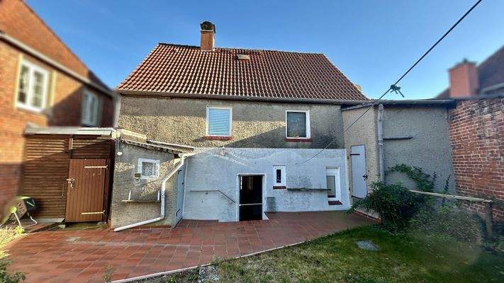 Hausansicht vom Hinterhof